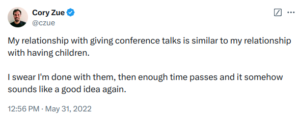 On conference Talks